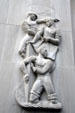 Art Deco construction workers relief on F. Edward Hebert Federal Building. New Orleans, LA.