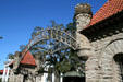 Audubon Place, an early gated community beside Tulane University. New Orleans, LA.
