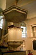 King's Chapel pulpit. Boston, MA.