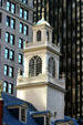 Tower on Old State House. Boston, MA.