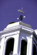 Grasshopper weather vane on dome of Faneuil Hall. Boston, MA.