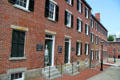 Boott Cotton Mills Boarding Houses part of Lowell National Historical Park run by U.S. National Park Service. Lowell, MA.