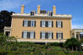 Garden view of Rotch-Jones-Duff House. New Bedford, MA.
