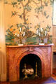 Fireplace in dining room of Rotch-Jones-Duff House. New Bedford, MA.
