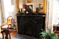 Fireplace in rear parlor of Rotch-Jones-Duff House. New Bedford, MA.