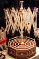 Whale ivory yarn winder at New Bedford Whaling Museum. New Bedford, MA.