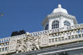 Cupola & balustrades atop Mayflower Society Museum. Plymouth, MA