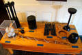 Various canon projectiles used aboard USS Constitution. Boston, MA.