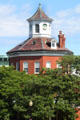 Heritage building at Boston Naval Base near USS Constitution. Boston, MA.