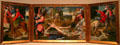 Overview of Martyrdom of St Hippolytus painting at Museum of Fine Arts. Boston, MA.