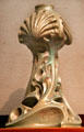 French Art Nouveau lamp base model by Jacques Gruber to be made by Rambervillers ceramic factory at Museum of Fine Arts. Boston, MA.