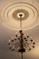 Bronze chandelier in Park Street Church. Boston, MA.