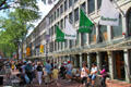 Modern Faneuil Hall Market building additions. Boston, MA.