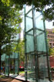 New England Holocaust Memorial by Stanley Saitowitz near Faneuil Hall Market. Boston, MA.