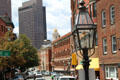 North St. streetscape from North Square. Boston, MA.