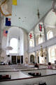 Interior of Old North Church. Boston, MA.