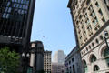 One Boston Place & Ames Building with Court Street streetscape. Boston, MA.