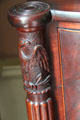 Samuel McIntire carved eagle on sideboard at Peirce-Nichols House. Salem, MA.