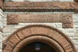 Carvings above portal of Crane Library. Quincy, MA.