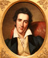 Dr. John Davidson Godman portrait by Rembrandt Peale at Museum of Fine Arts. Boston, MA.