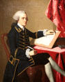 John Hancock portrait by John Singleton Copley at Museum of Fine Arts. Boston, MA.