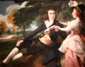Thomas Lane & his sister Harriot portrait by John Singleton Copley at Museum of Fine Arts. Boston, MA.