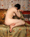 A Modern Magdalen painting by William Merritt Chase at Museum of Fine Arts. Boston, MA.