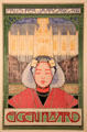 Poster for magazine Eigen Haard lithograph by Wynand Otto Jan Nieuwenkamp at Museum of Fine Arts. Boston, MA.