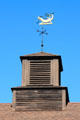 Weather vane atop Concord Museum. Concord, MA.