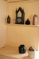 Crockery in pantry at Orchard House. Concord, MA.