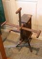 Weasel for winding yarn at John Cabot House. Beverly, MA.