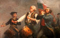 Details of Spirit of 1776 painting by Archibald Willard at Abbot Hall. Marblehead, MA