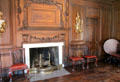 Drawing room fireplace at Jeremiah Lee Mansion. Marblehead, MA
