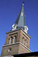 St Anne's Episcopal Church steeple / clock tower. Annapolis, MD.