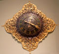 Wall clock attrib to Louis Comfort Tiffany with works by E. Howard & Co. of New York City at Detroit Institute of Arts. Detroit, MI.