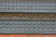 Ironwork decoration on Adler & Sullivan's Desenberg Block. Kalamazoo, MI.