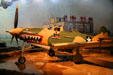 Bell P39-Q Airacobra with battle paint job at Air Zoo. Kalamazoo, MI.