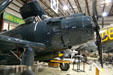 Nose profile of Douglas Skyraider at Air Zoo. Kalamazoo, MI.