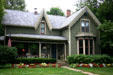Smith-Carrel house with lacey bargeboards. Marshall, MI.