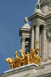 Dome details of Minnesota State Capitol. St. Paul, MN.