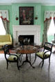 Parlor at General Daniel Bissell House. St. Louis, MO.