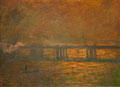 Charing Cross Bridge by Claude Monet at St. Louis Art Museum. St Louis, MO.