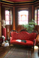 Settee at Campbell House Museum. St. Louis, MO.