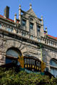 Richardsonian Romanesque facade of St. Louis Union Station. St Louis, MO.