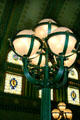 Lamp stand in waiting hall of St. Louis Union Station. St Louis, MO.