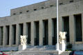 Entrance to St. Louis Soldiers Memorial. St Louis, MO.