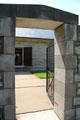 Entrance to Jefferson Barracks, main military outpost of the American frontier. St. Louis, MO.