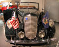 Lincoln Willoughby Model K Touring Car used to chauffeur dignitaries at the New York 1939 World's Fair at St. Louis Museum of Transportation. St. Louis, MO.
