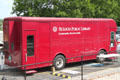 St Louis Public Library Community Bookmobile at St. Louis Museum of Transportation. St. Louis, MO.