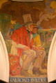 Railroad Builder mural by Allen Tupper True at Missouri State Capitol. Jefferson City, MO.
